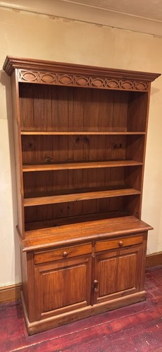 Solid wood welsh dresser - wood,