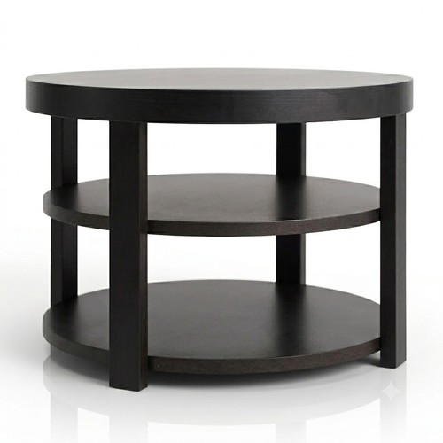 Round three tier side - round, table