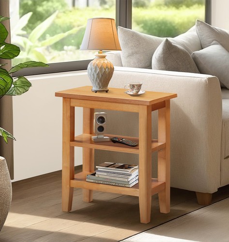Side table wooden - table,, oak