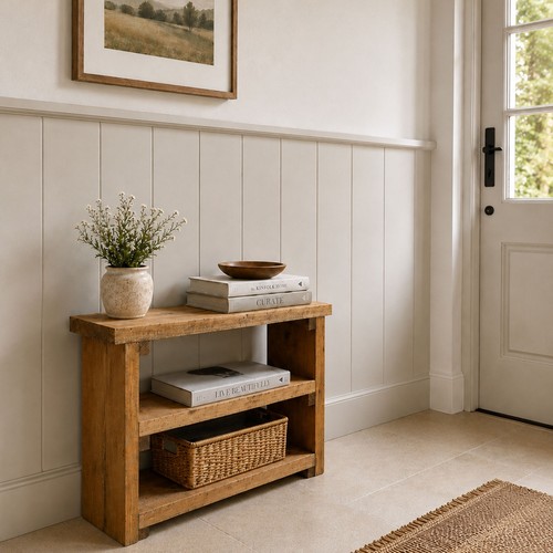 Sofa table solid wood - 3, tier