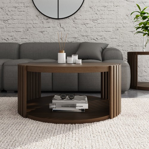 Zadie coffee table walnut - zadie,