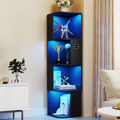 Tier corner display cabinet - corner,