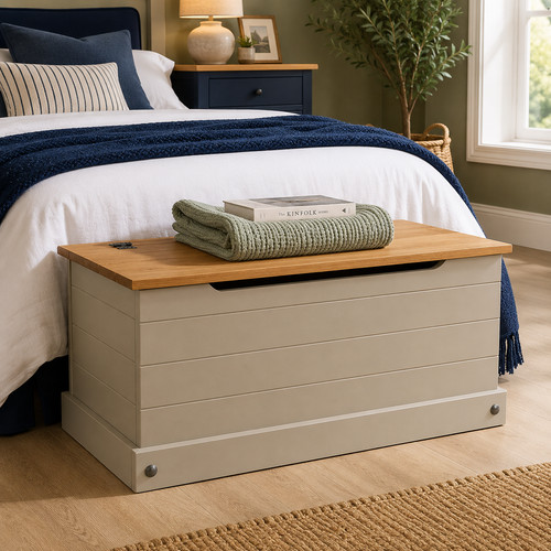 Corona storage chest - corona, blanket