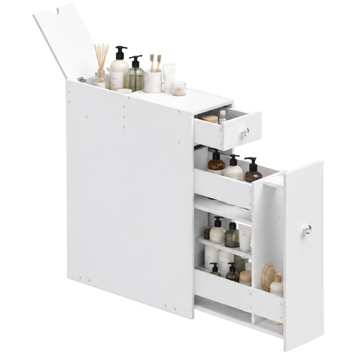 Homcom slim floor cabinet - floor,