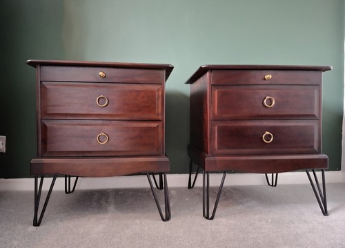 Stag minstrel bedside - bedside, tables