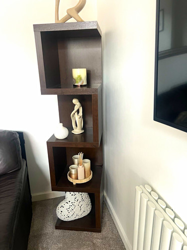 Dark wood freestanding - dark,