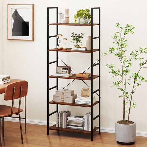 Industrial bookcase shelves - 5,