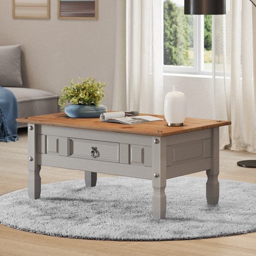 Corona coffee table grey - coffee,