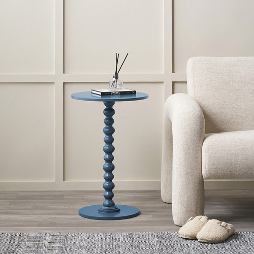 Margot navy wood bobble - wood,