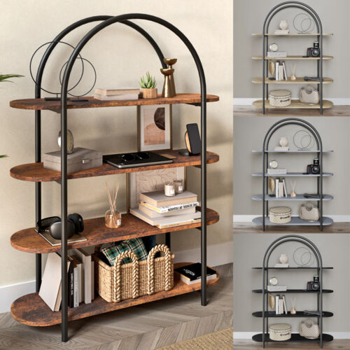 Tier wooden shelving arched - 4,