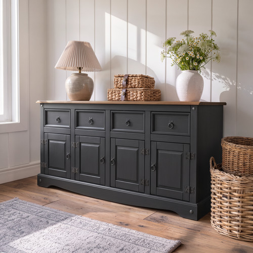 Corona sideboard charcoal - corona, 4