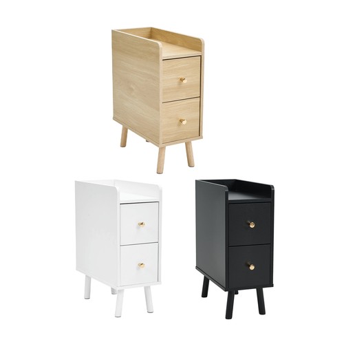 Narrow slim bedside - slim, table