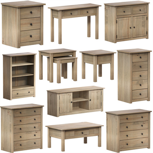 Solid pine bedroom - pine,