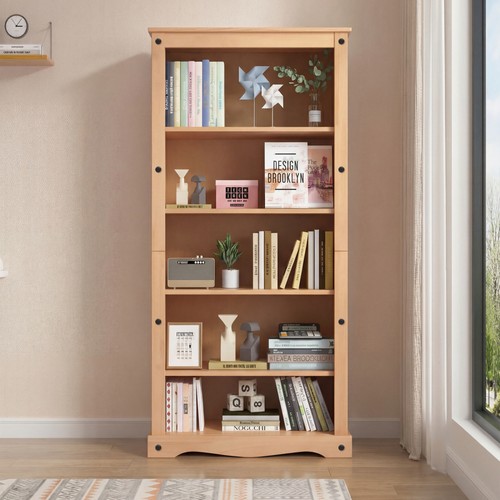 Corona tall pine - tall, bookcase