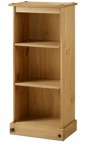 Corona bookcase low - corona, narrow