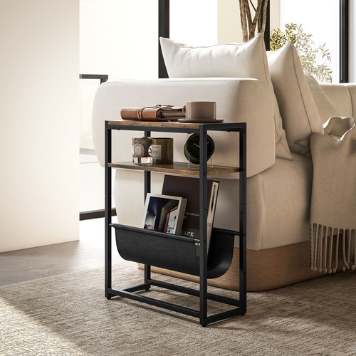 Narrow side table industrial - table,,